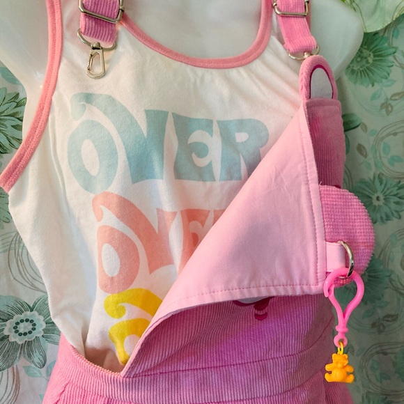 💗 CAREBEARS PINK PINAFORE💗 - Picture 10 of 16